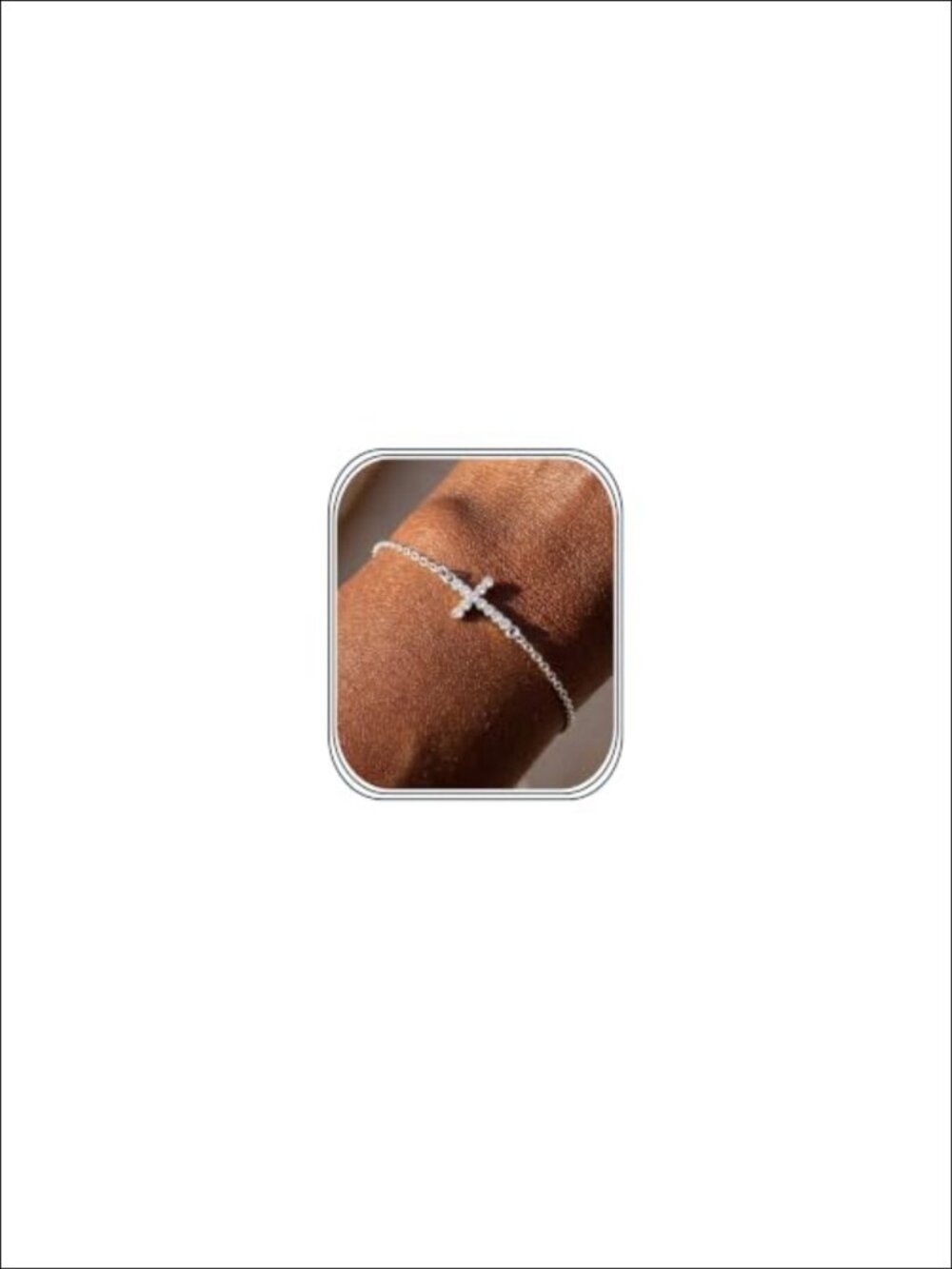 925 Sterling Silver Link Bracelet Adjustable Women Dainty Charm